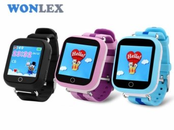 Купить детские часы с GPS Smart Baby Watch Q100 GW200S Wonlex