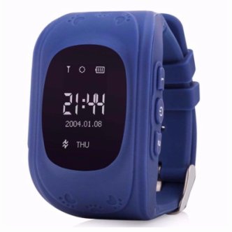 Детские часы Smart Baby Watch Q50 темно-синие Wonlex