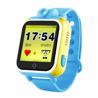 Детские часы Smart baby watch Q75 GW1000 голубые