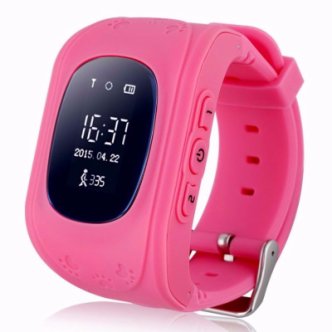 Детские часы Smart Baby Watch Q50 розовые Wonlex