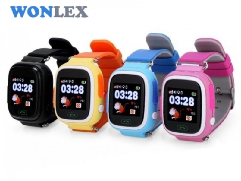 Купить детские часы с GPS Smart Baby Watch Q80 GW100 Wonlex