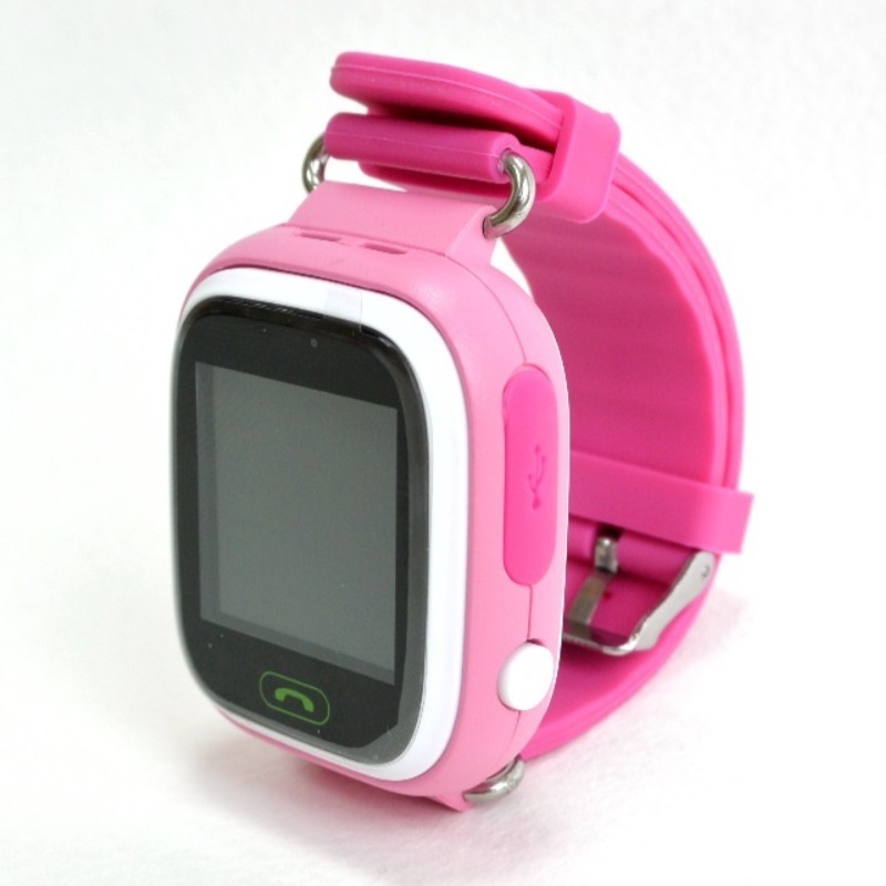 Детские часы Smart baby watch Q80 GW100 розовый