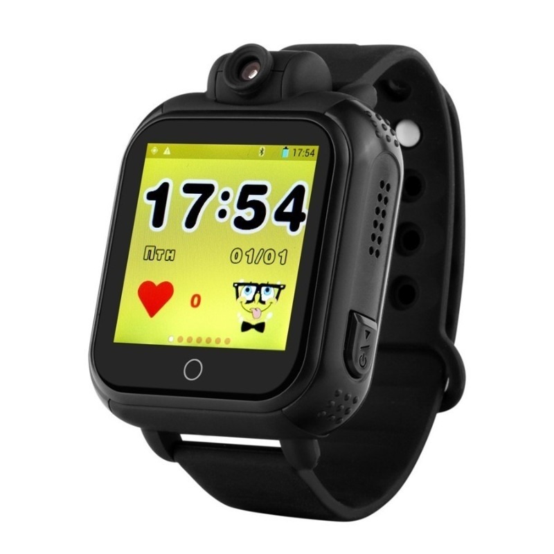 Детские часы Smart baby watch Q75 GW1000 черные