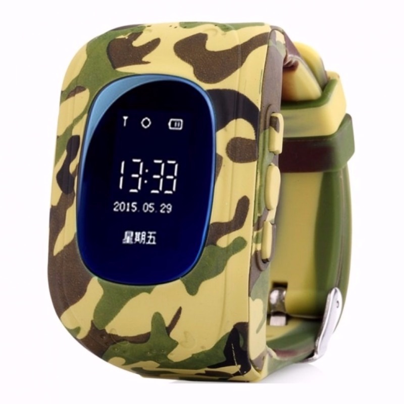 Детские часы Smart Baby Watch Q50 хаки Wonlex